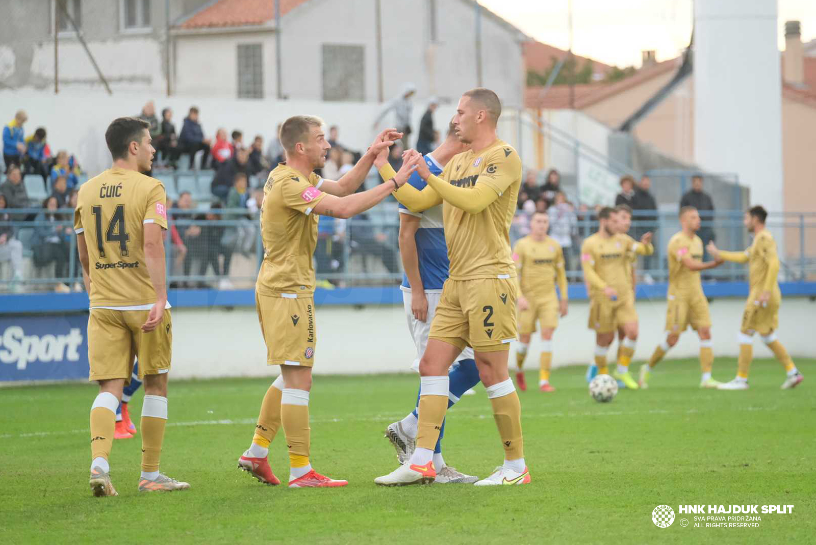 Stanovi: Zadar - Hajduk 0:6